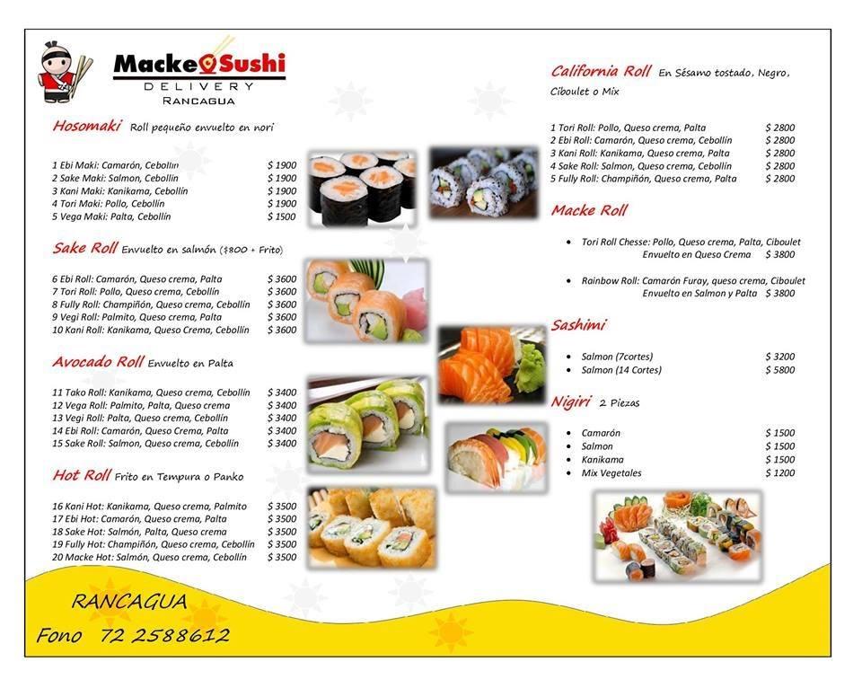 Macke-sushi Delivery Rancagua