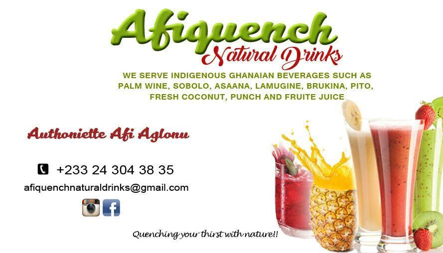 AfiQuench Natural Drinks