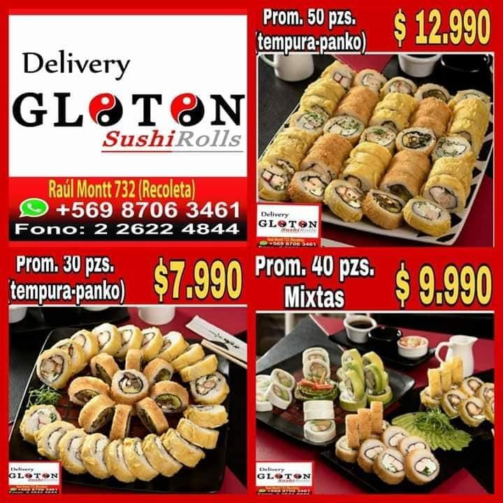 Glotón Sushi Rolls Recoleta