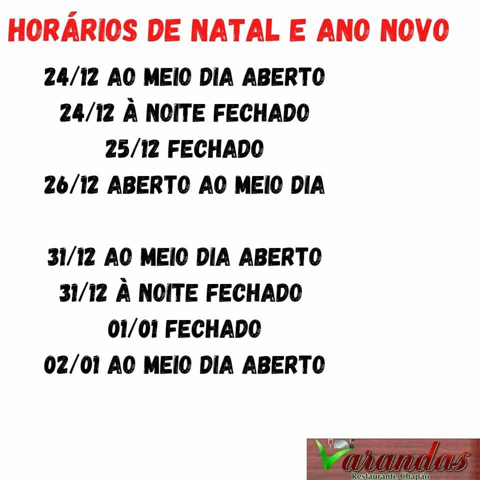 Varandas Restaurante Chapão