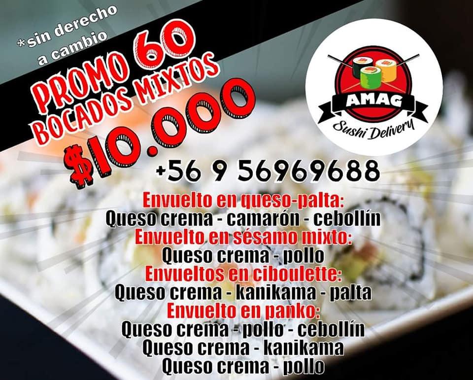 Sushi Amag Delivery Temuco