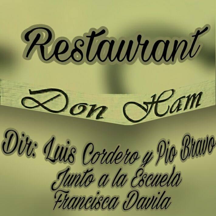 Restaurant/Cafetería Don Ham