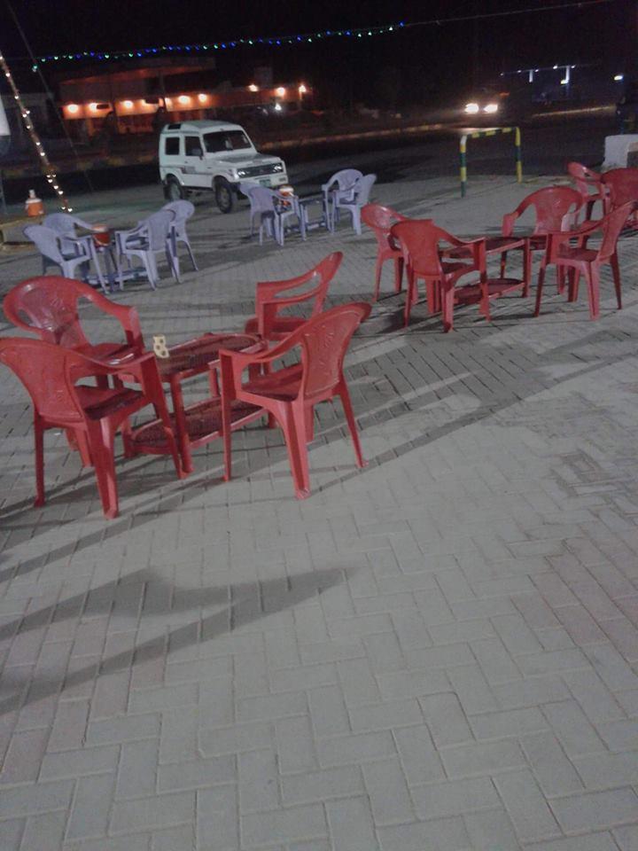 Highway inn restaurant."
