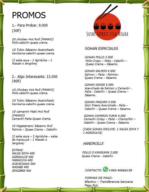 Sushi Expres ISLA NEGRA