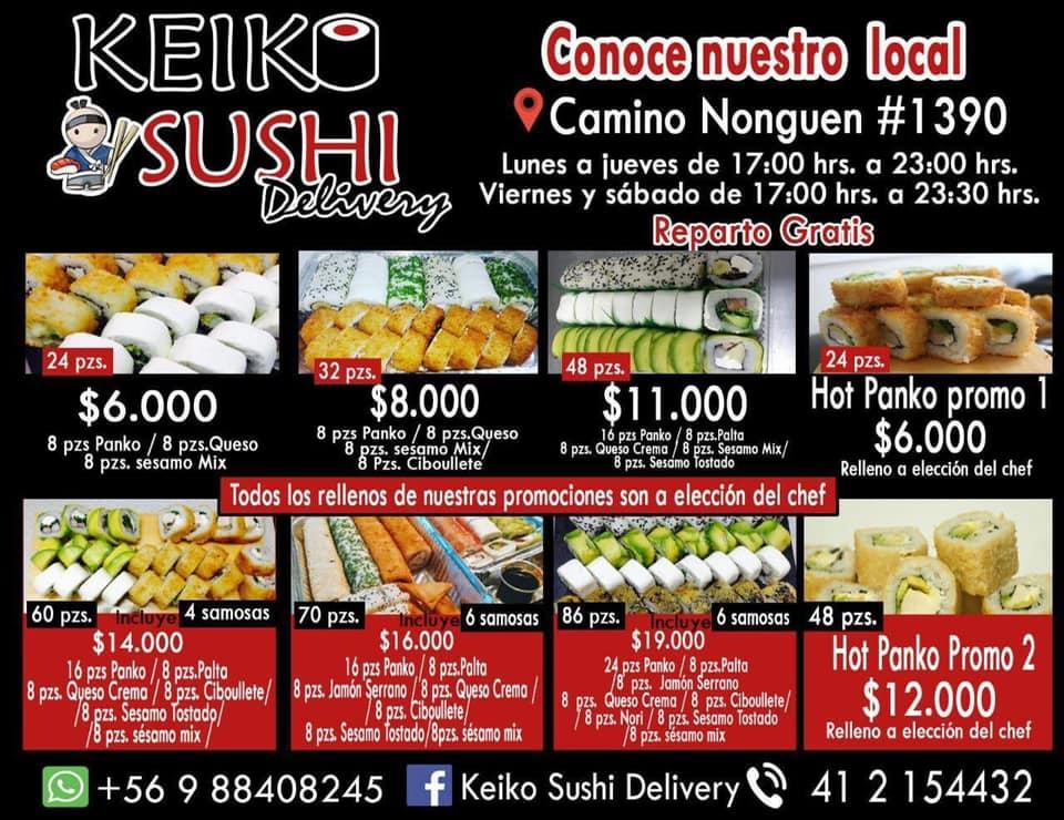 Keiko Sushi Delivery