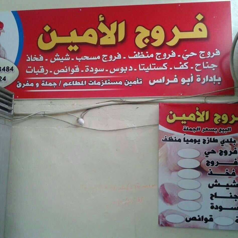 فروج الأمين
