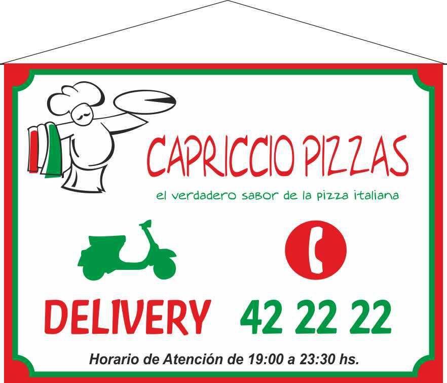 Capriccio pizzas