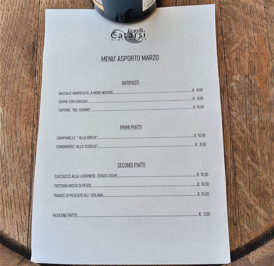 RISTORANTE FRATELLI CATARSI