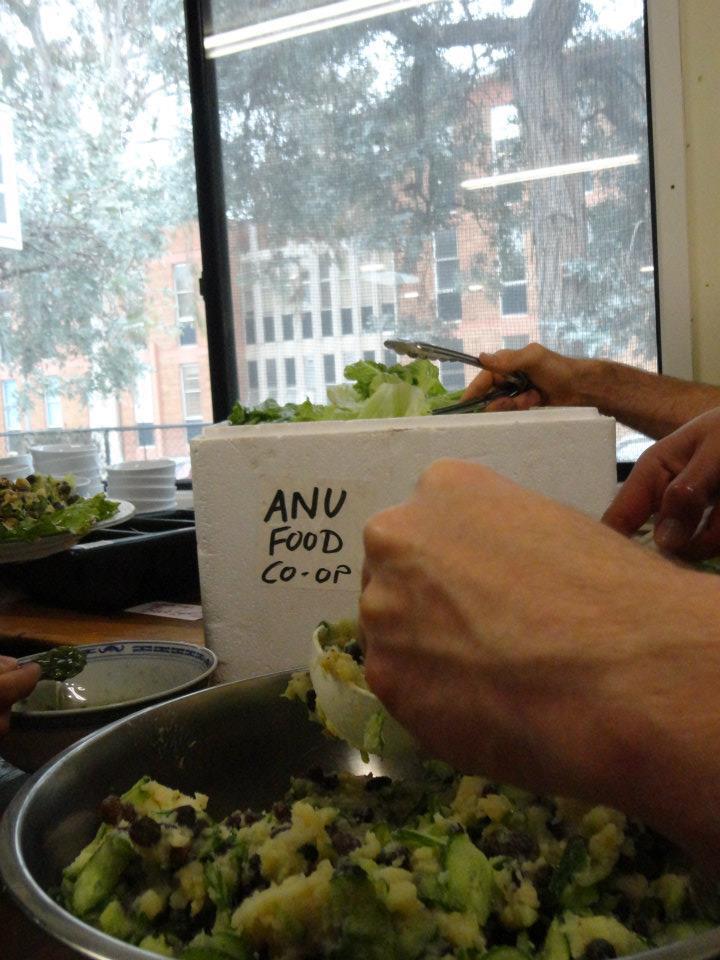 Lunch at the Food Coop