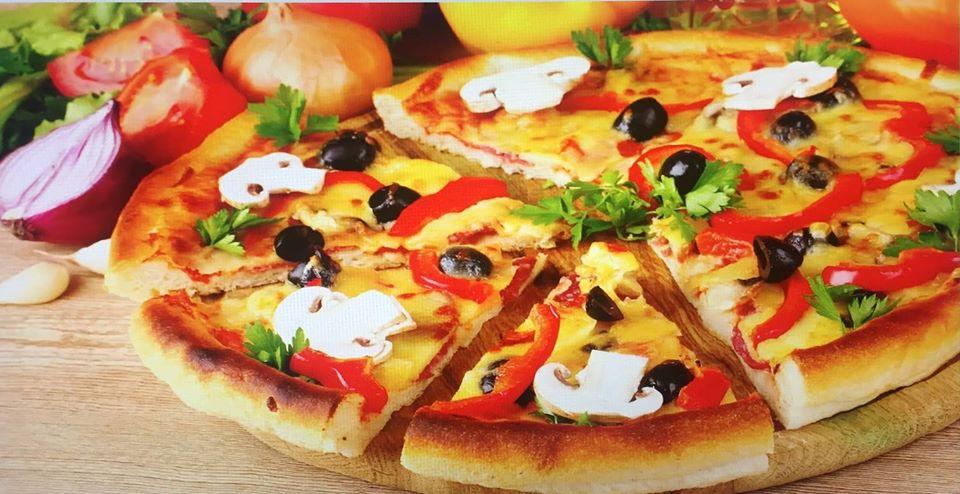 Pizza max. fish & chips. kerman