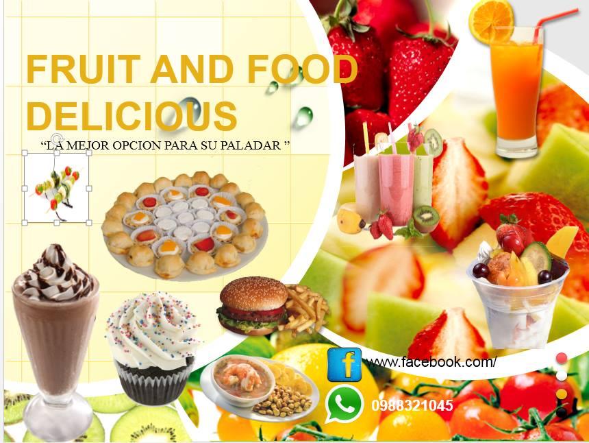 FRUIT and FOOD Delicious