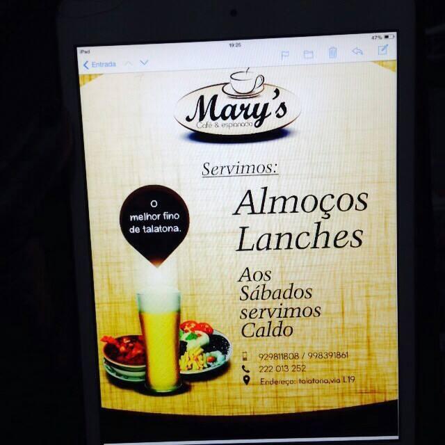 Mary"s café & esplanada