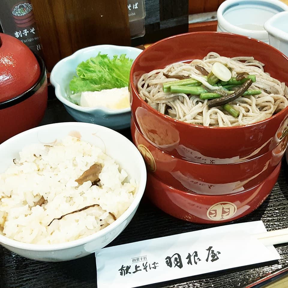 献上そば羽根屋 大津店