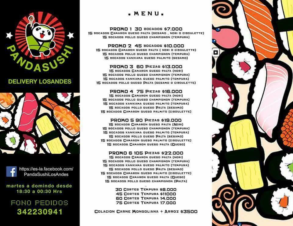Pandasushi Delivery Losandes