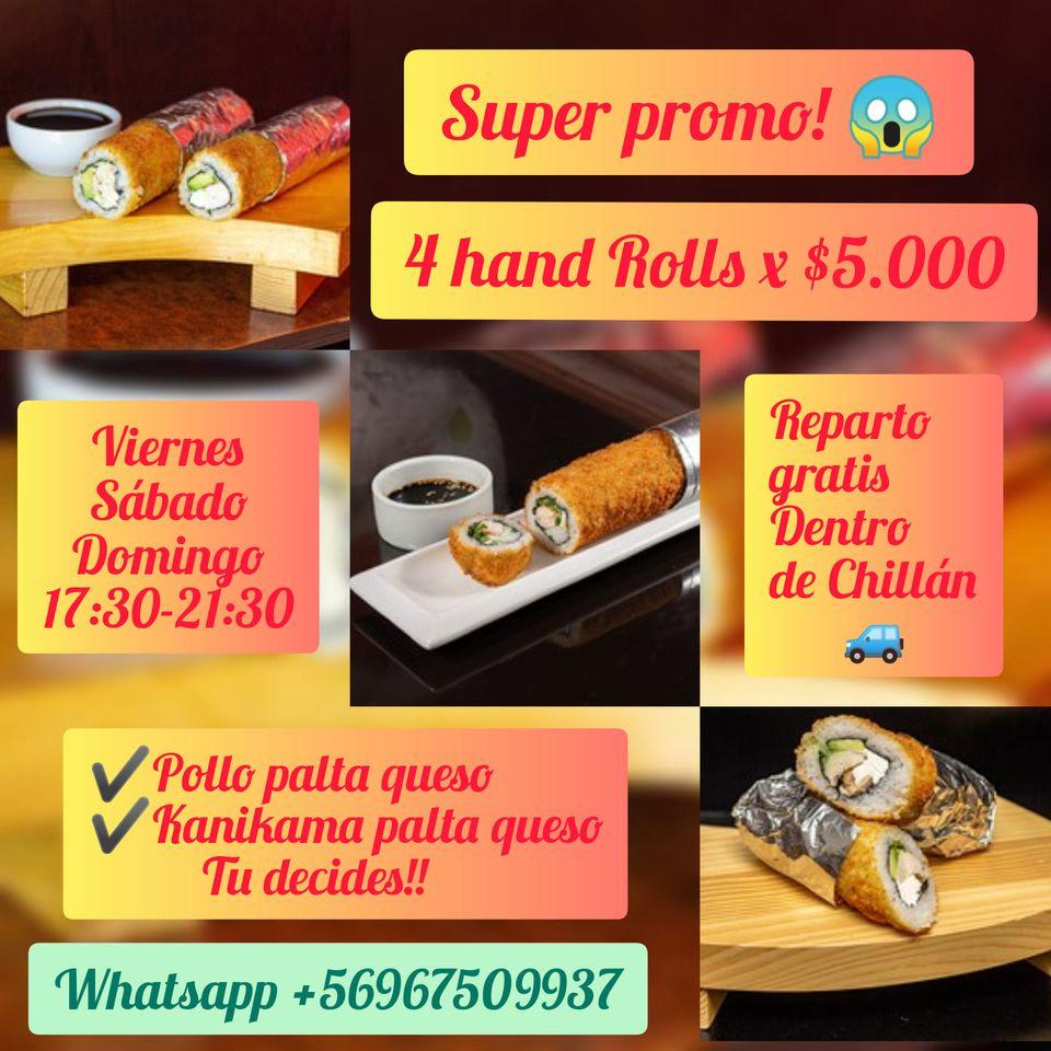 Sushi delivery Chillán