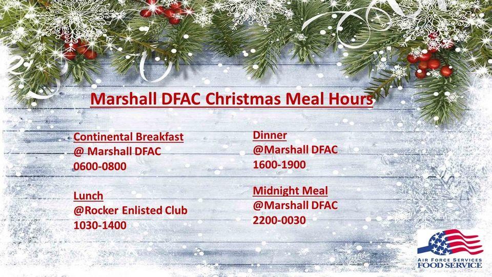 Marshall and Johnson Dining Facilities
