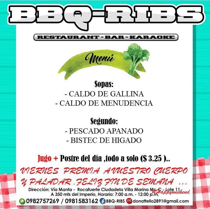 Restaurant BBQ RIBS