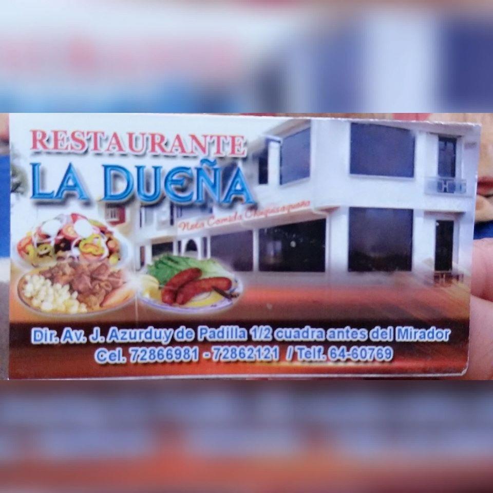 Restaurant "La Dueña"