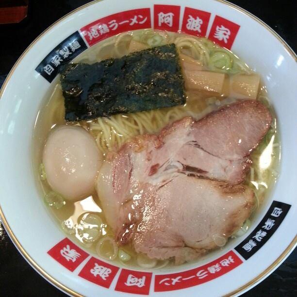 地鶏ラーメン 阿波家 米沢店