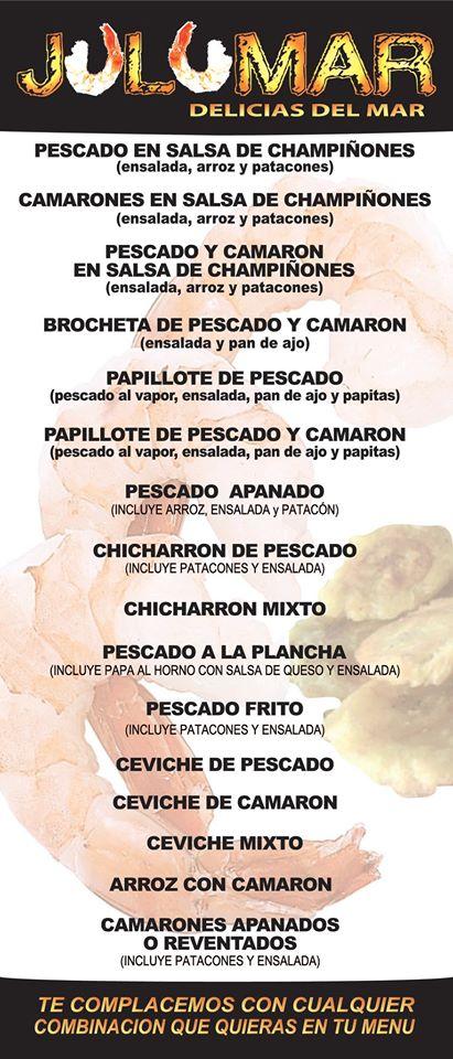 Julumar...Delicias del mar