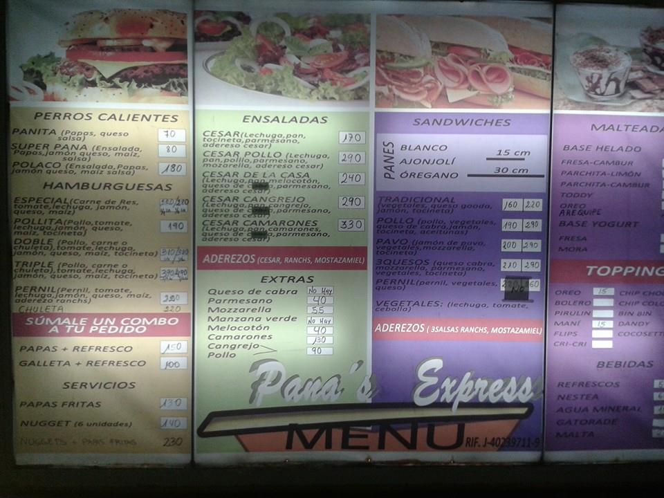 Pana's Express c.a