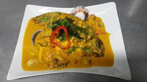 Pollito con papas