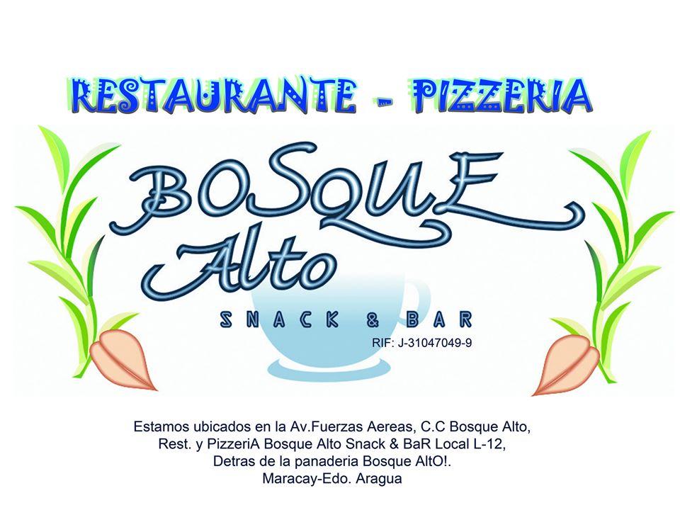 Restaurante PizzeriA Bosque Alto Snack & BaR