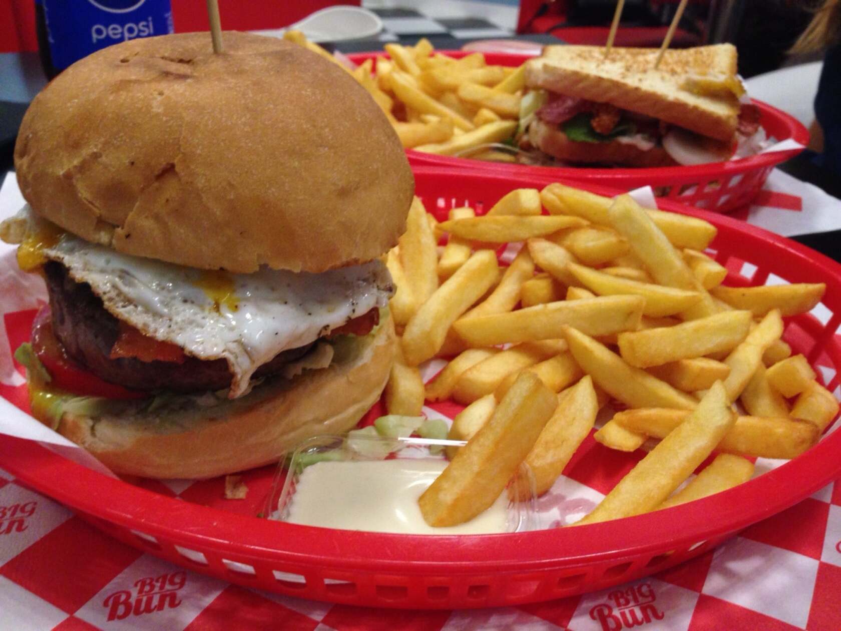 Big bun american style