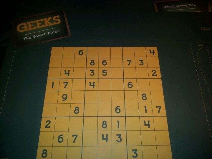 Geeks diner