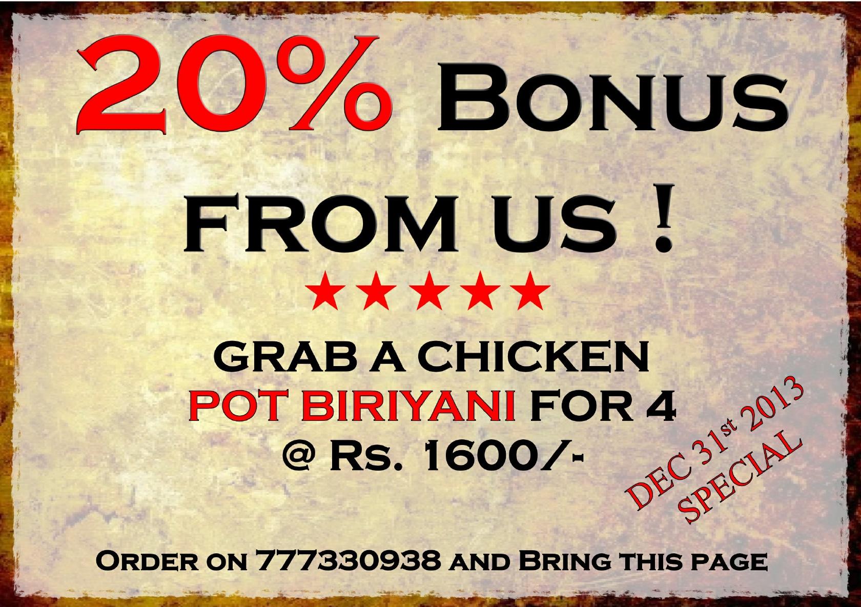 Pot Biriyani