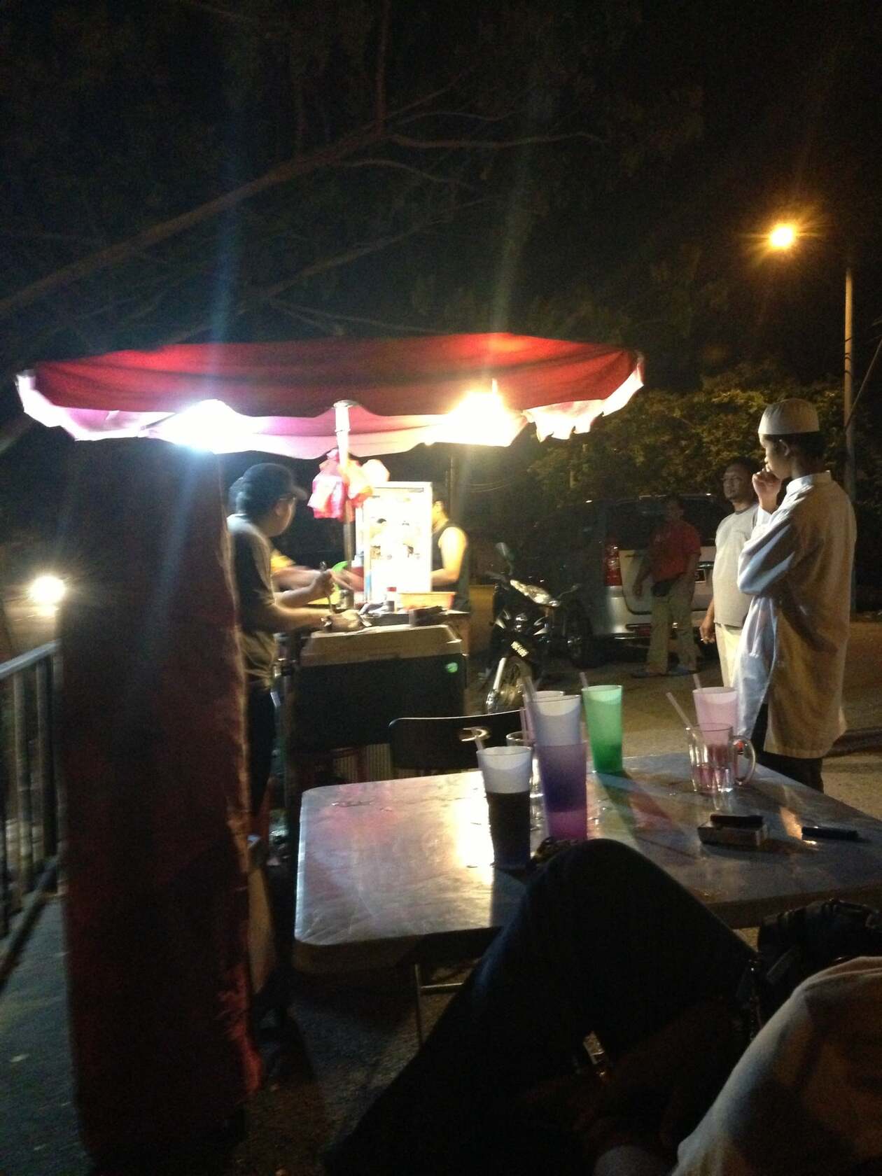 Stall Burger Depan Nur Ikhwan