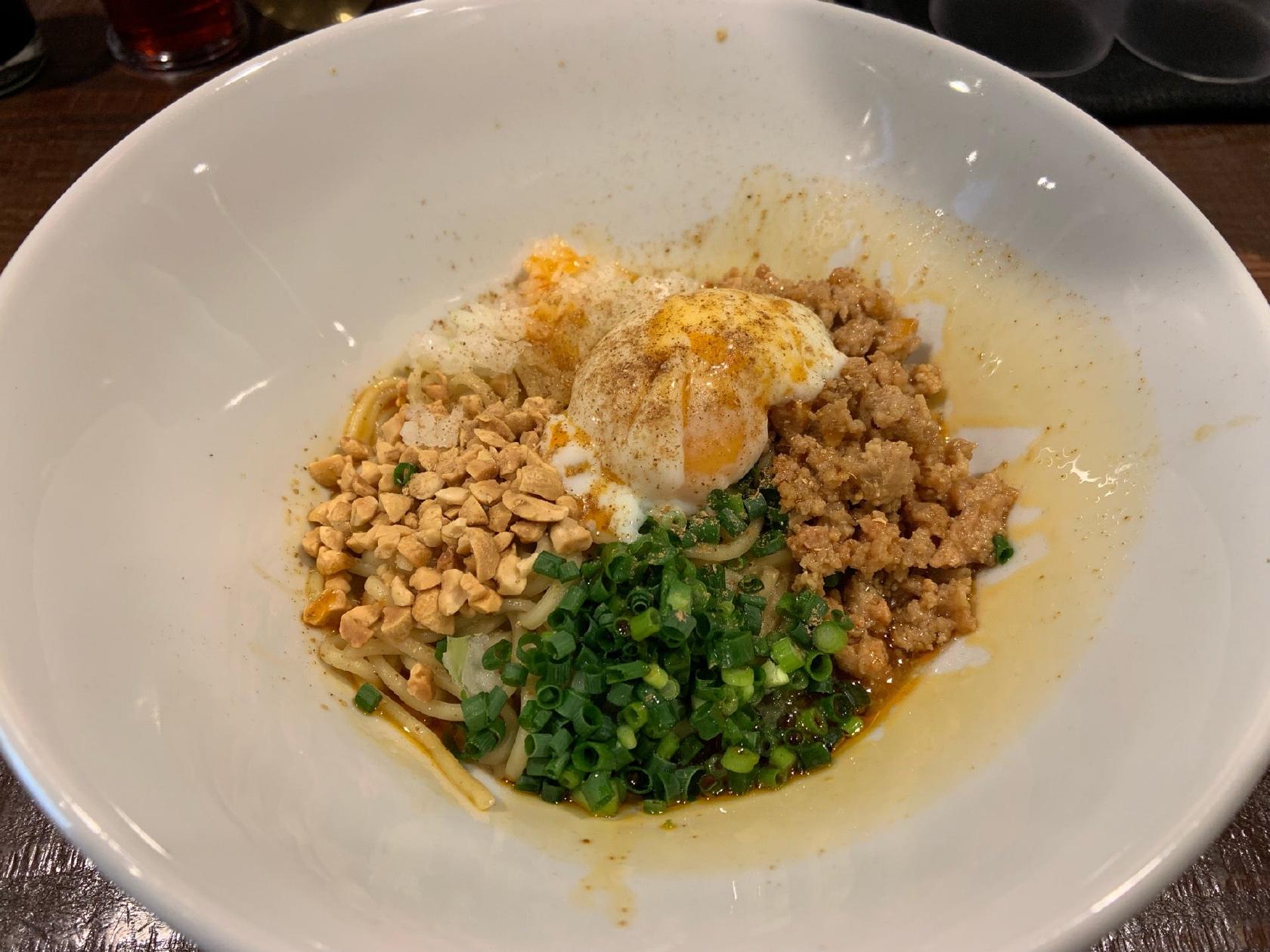 たんたん麺の めんたらし