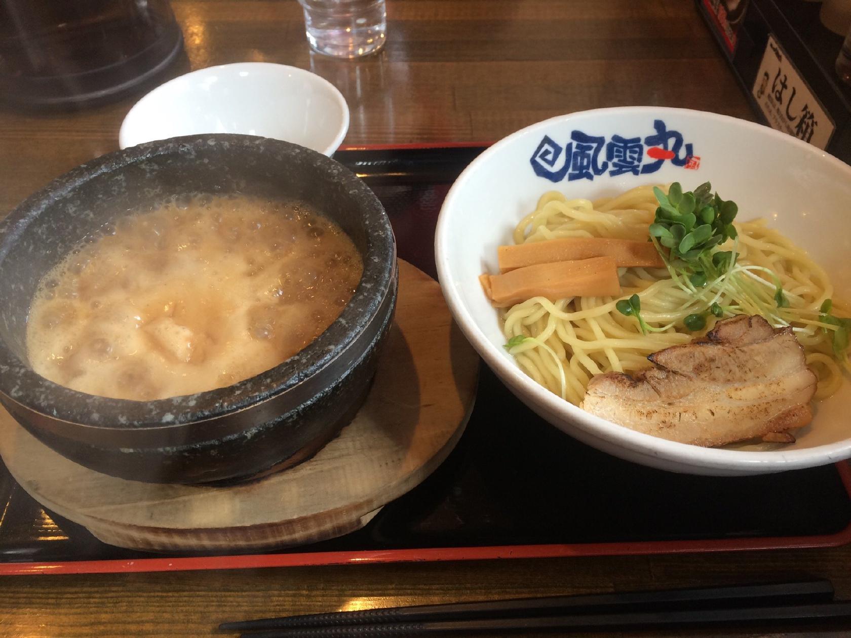 濃厚つけ麺ラーメン風雲丸