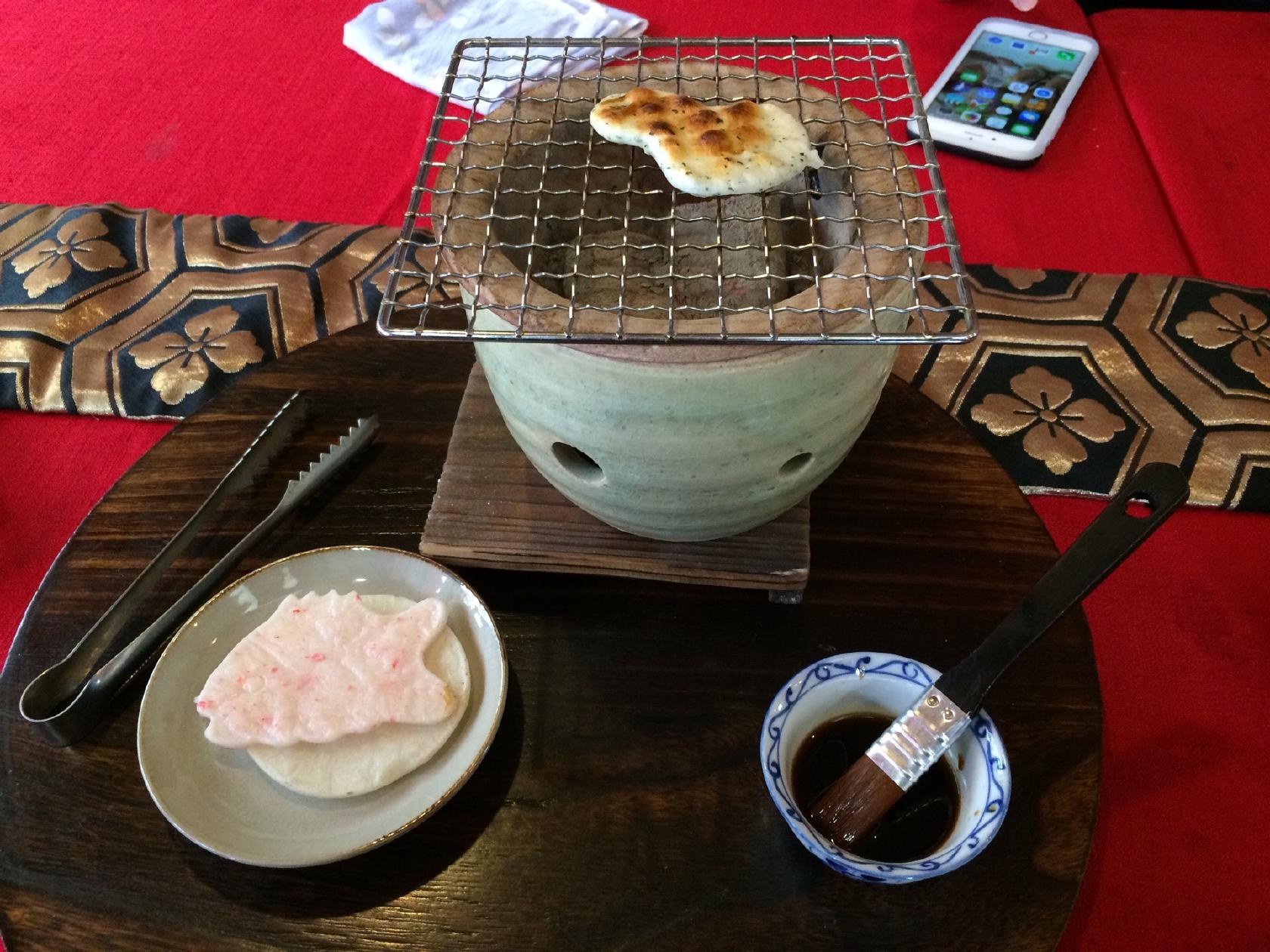 手焼きせんべい蓬生
