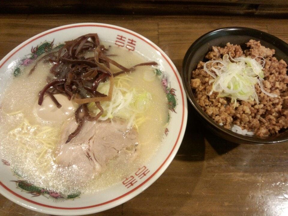 豚骨ラーメン 亀戸 玄武