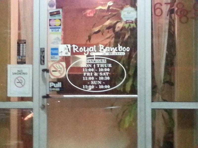 Royal Bamboo China Bistro