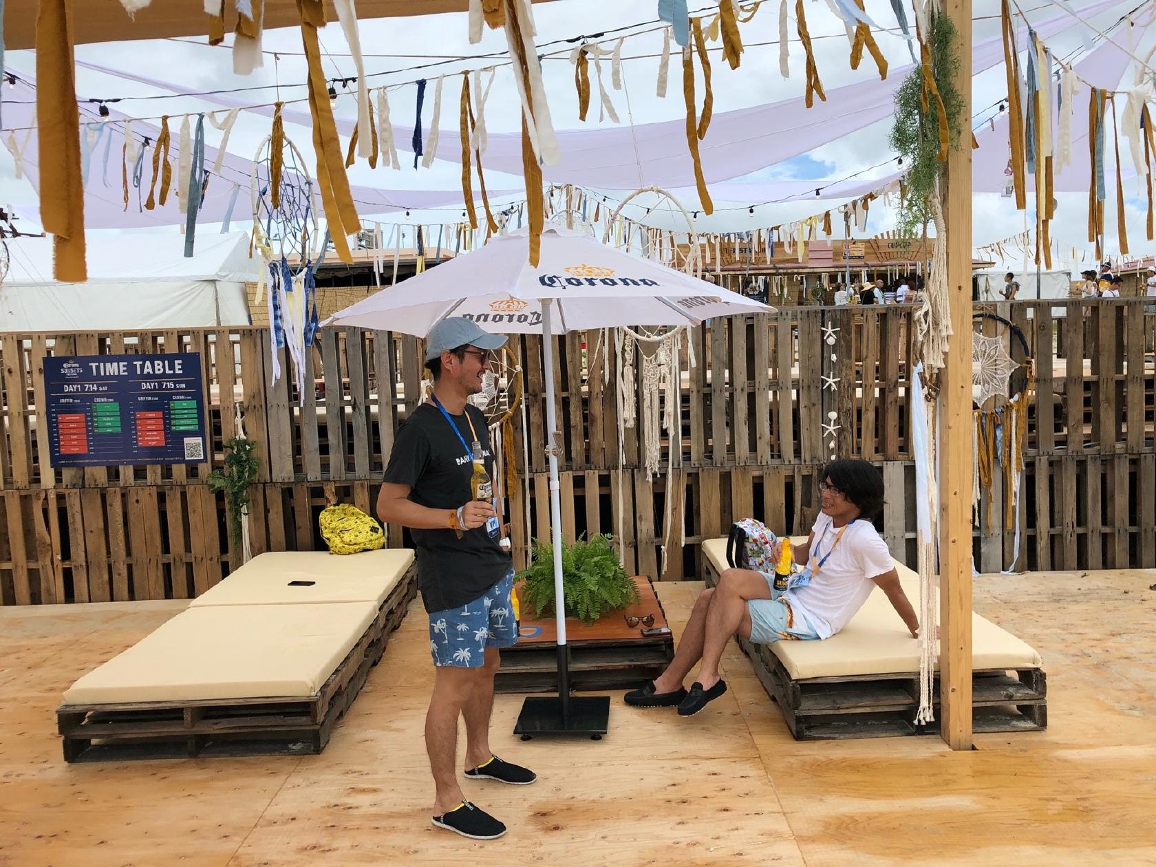 CORONA SUNSETS BEACH OKINAWA