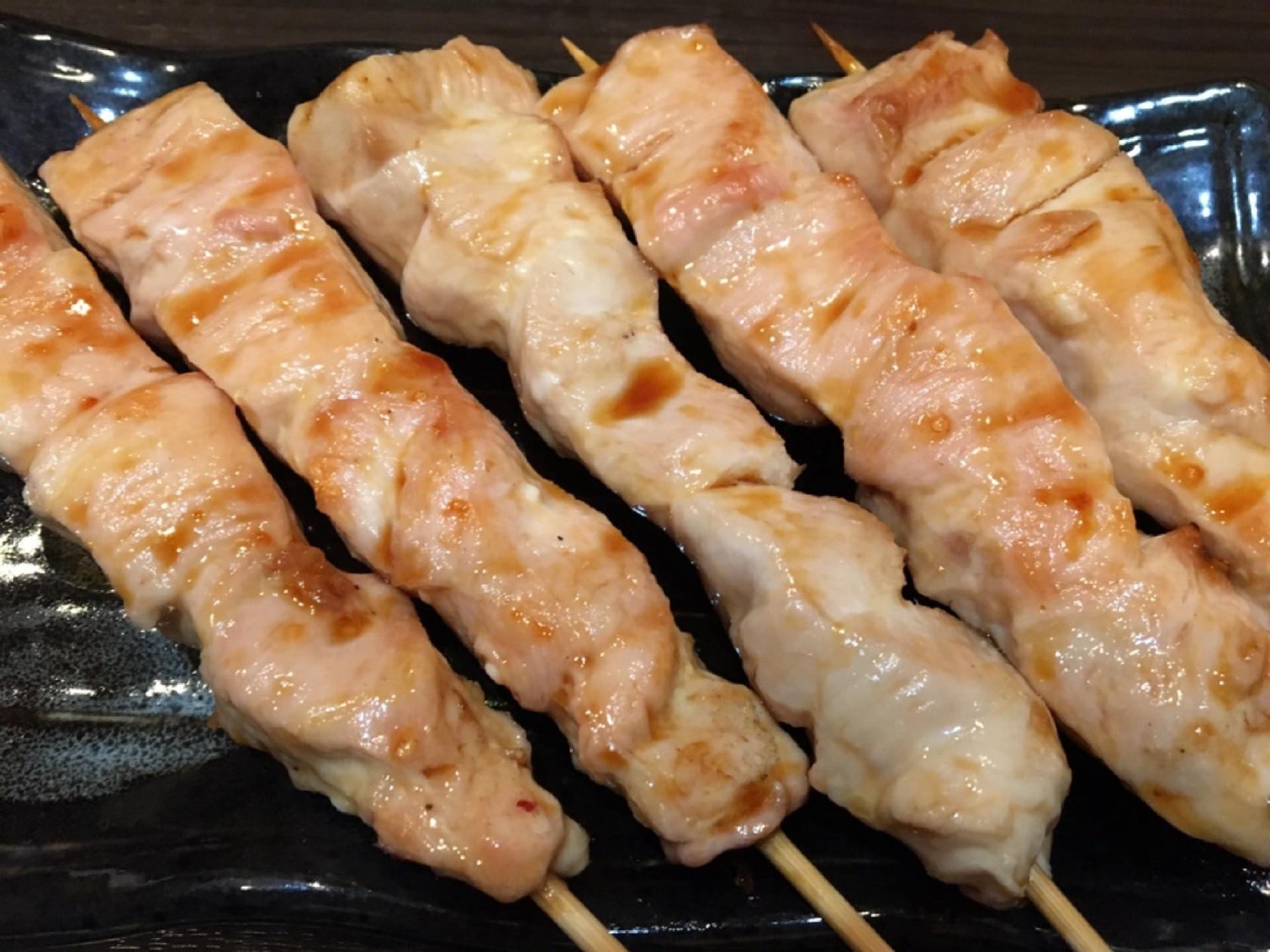 紀州備長炭 炭火串焼き 木鶏