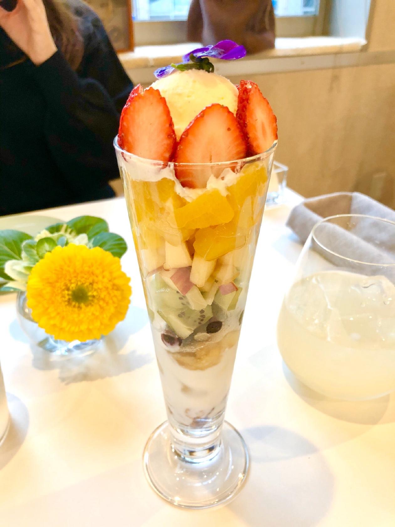 Blumen Obst