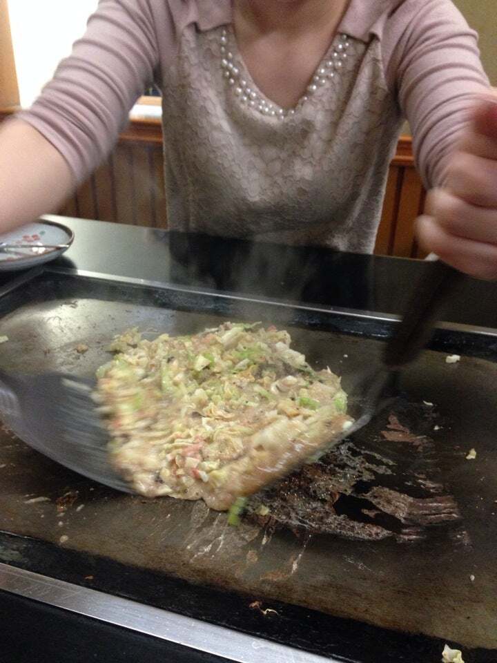 もんじゃ お好み焼 鉄板 バンバン