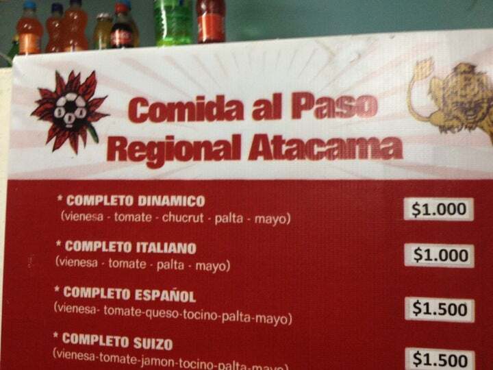Regional Atacama Sandwichería