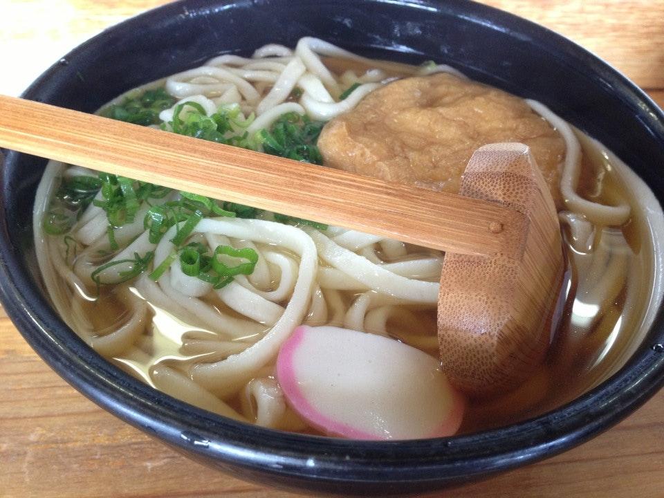 白兎ヘルスランド手打ちうどんコーナー