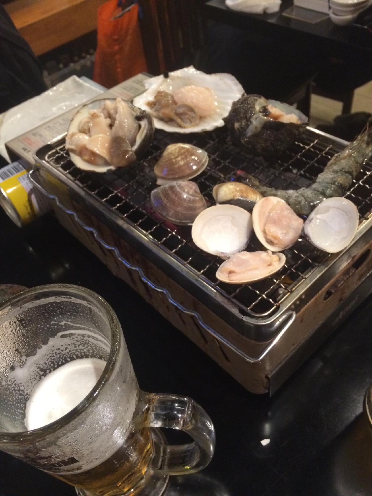 海鮮浜焼き ボテフリ