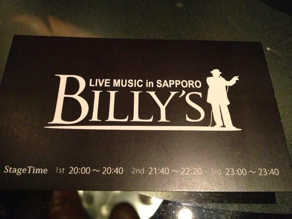 Live Music in Sapporo BILLY's