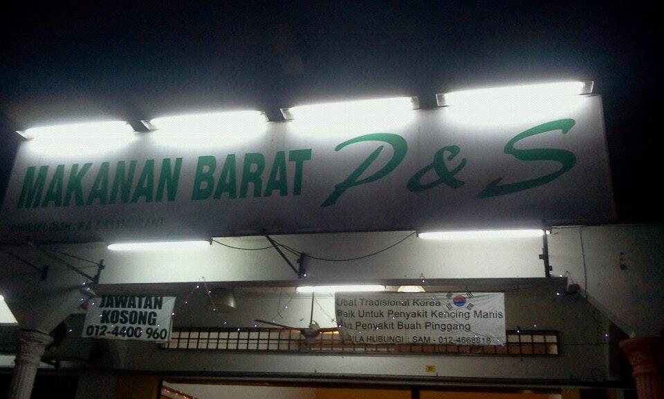 makanan barat p&s