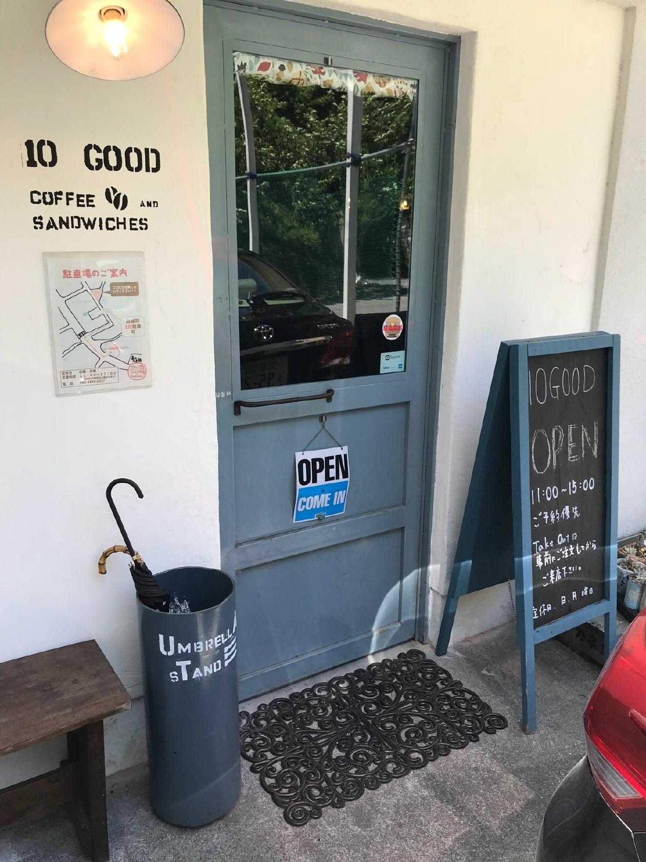 10 GOOD Coffee&sandwiches グッド コーヒー サンドイッチ