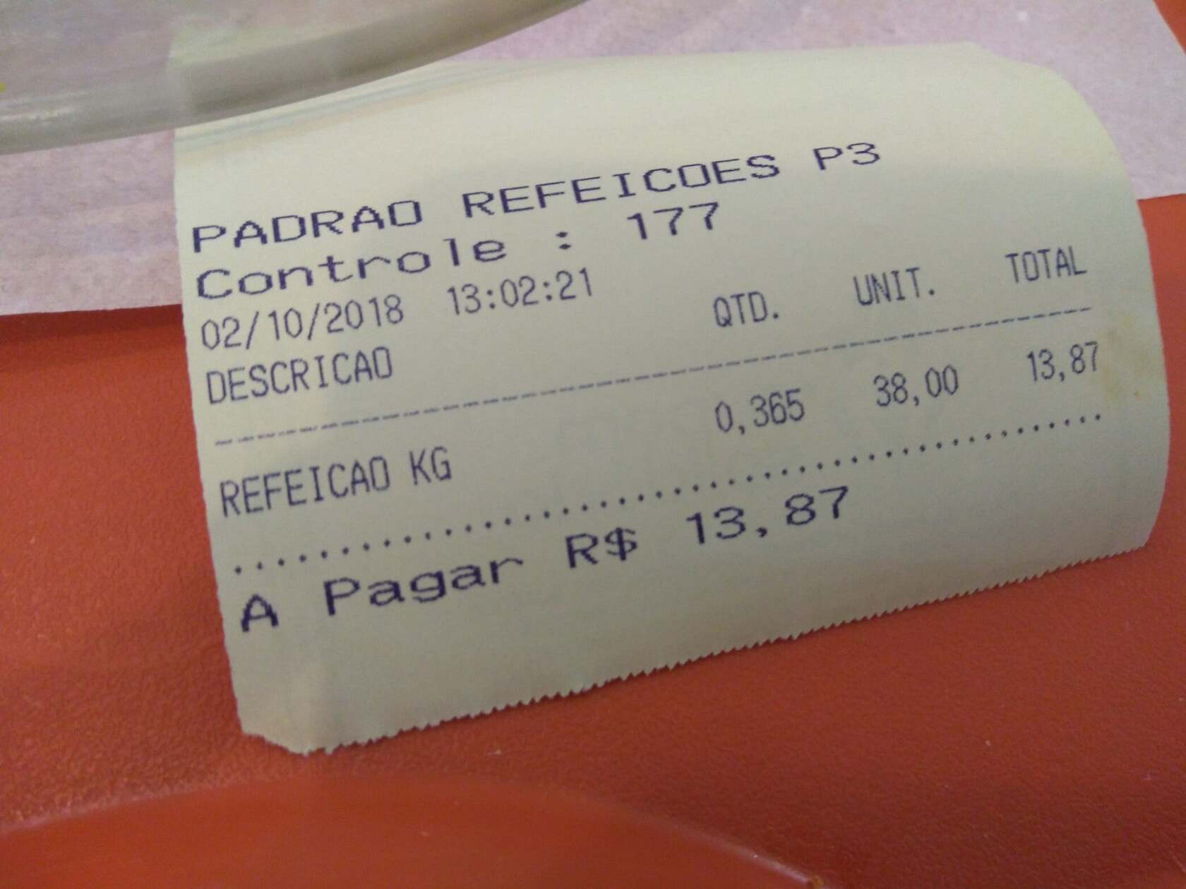 Restaurante Padrão