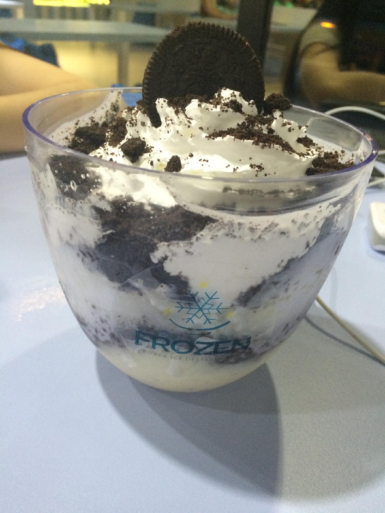 Frozen Korea Ice Dessert Cafe