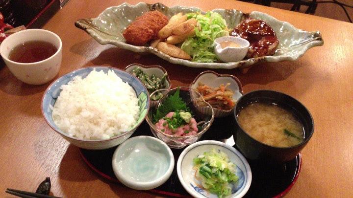 和定食 板前