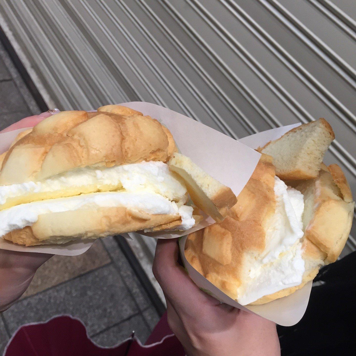 世界で2番目に美味しい焼きたてメロンパンアイス神戸店